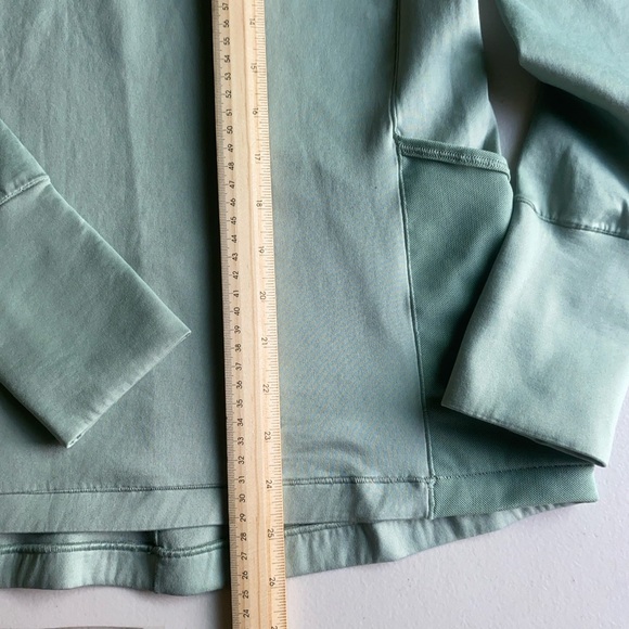 Nike Women’s Green Dri-FIT Funnel Neck Long Sleeve Pullover Hoodie Size L - Picture 4 of 13